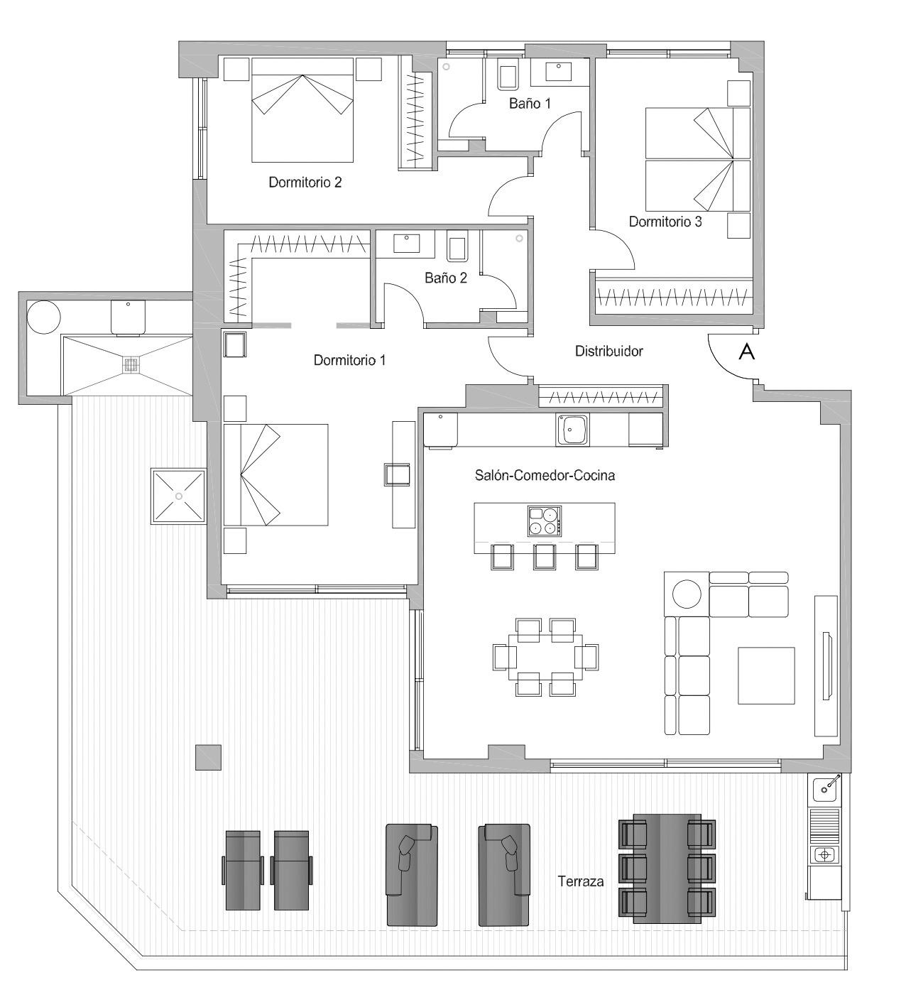 Пентхаус для продажи в Fuengirola 13