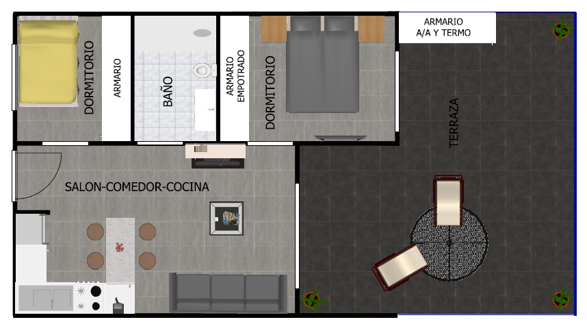 Apartamento en venta en Mojacar är Roquetas de Mar 9