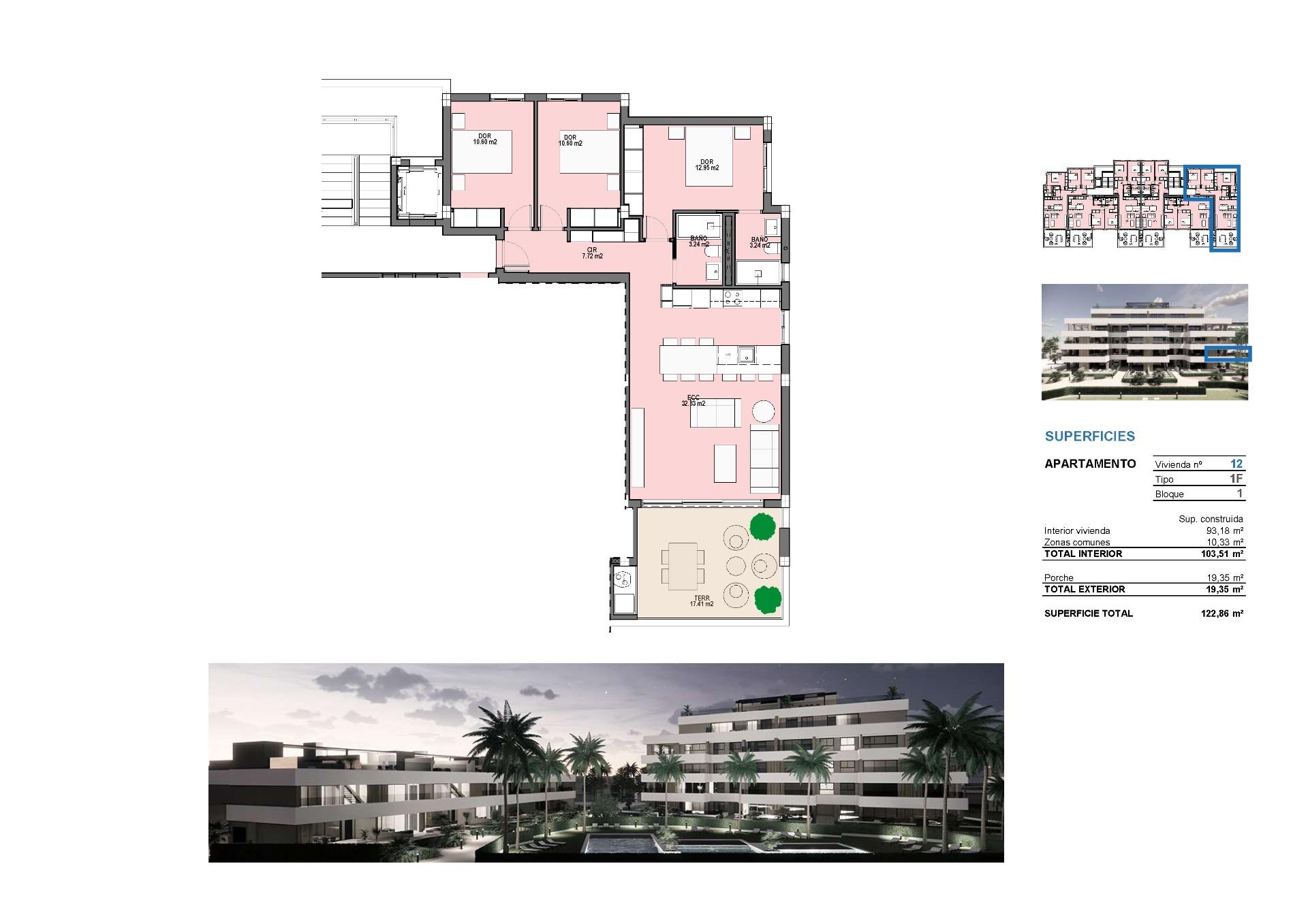 Apartamento en venta en Guardamar and surroundings 27