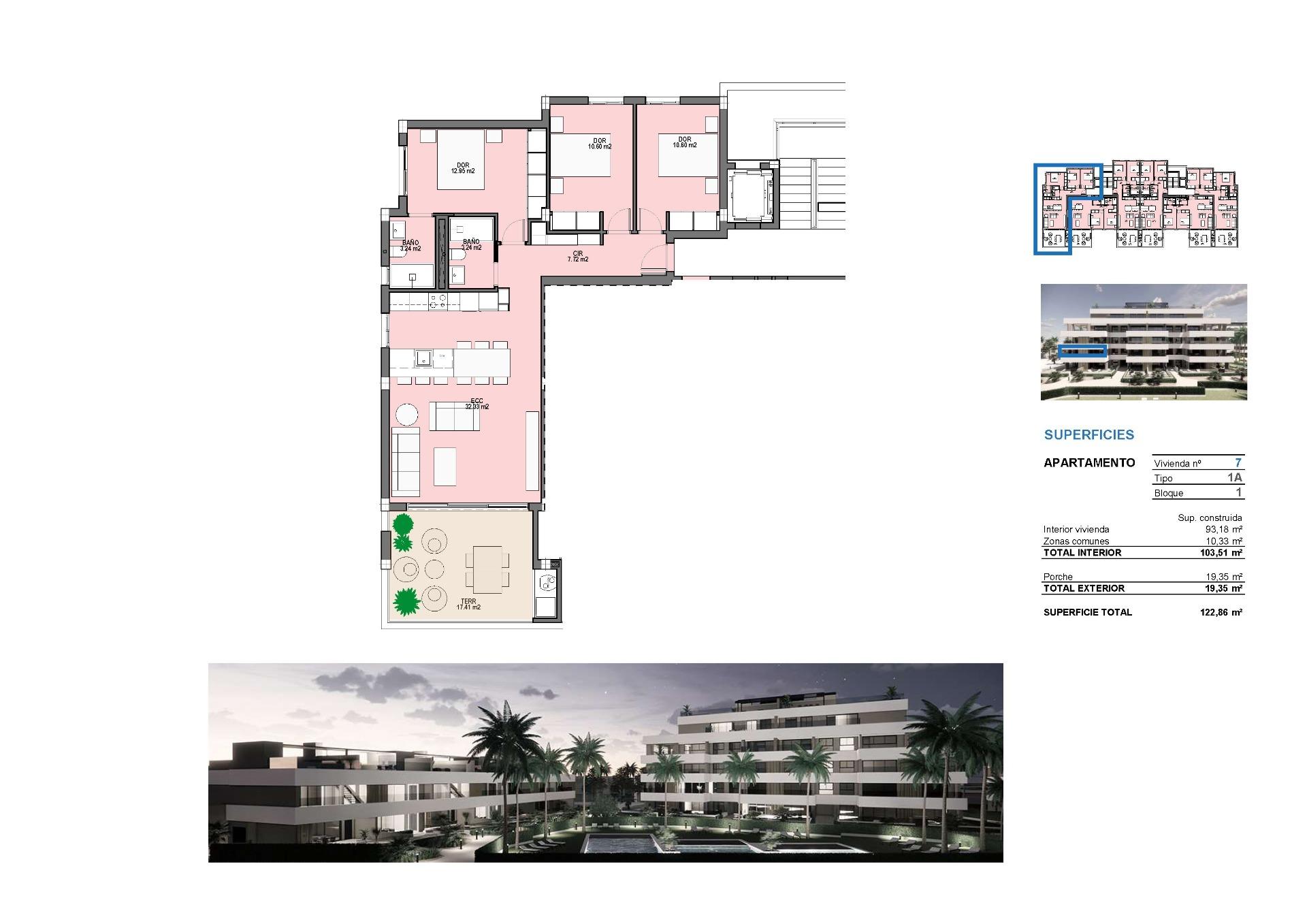 Apartamento en venta en Guardamar and surroundings 28