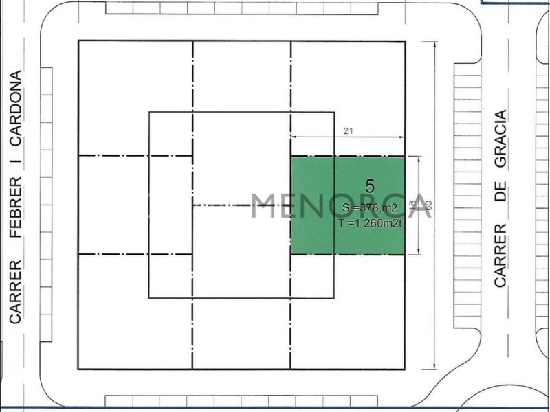 Plot for sale in Menorca East 2