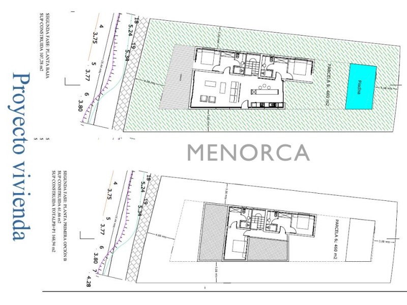 Размер собственного участка для продажи в Menorca East 13