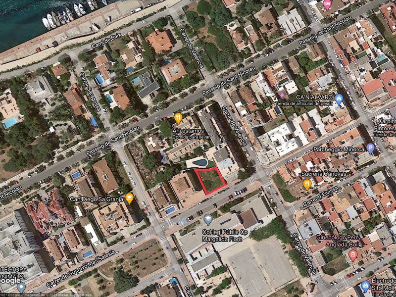 Размер собственного участка для продажи в Menorca West 1