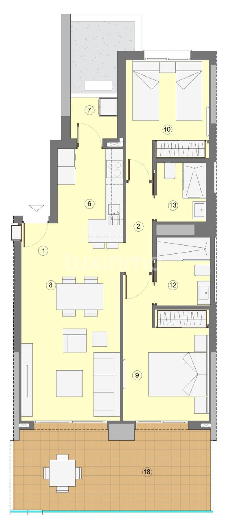 Lägenhet till salu i Benidorm 10