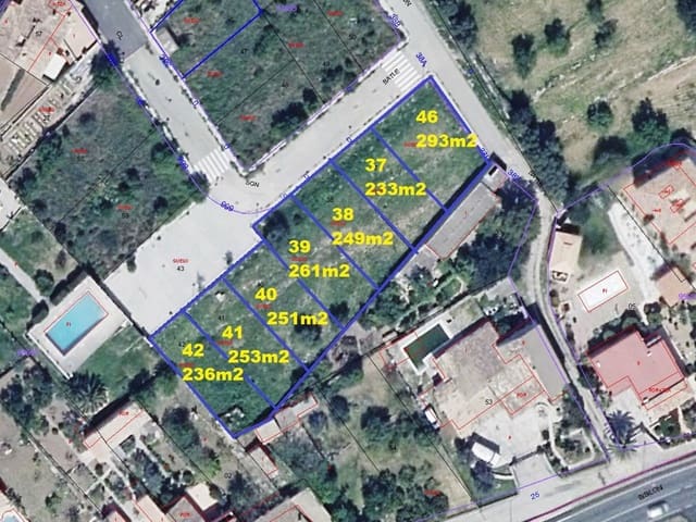 Размер собственного участка для продажи в Mallorca East 1