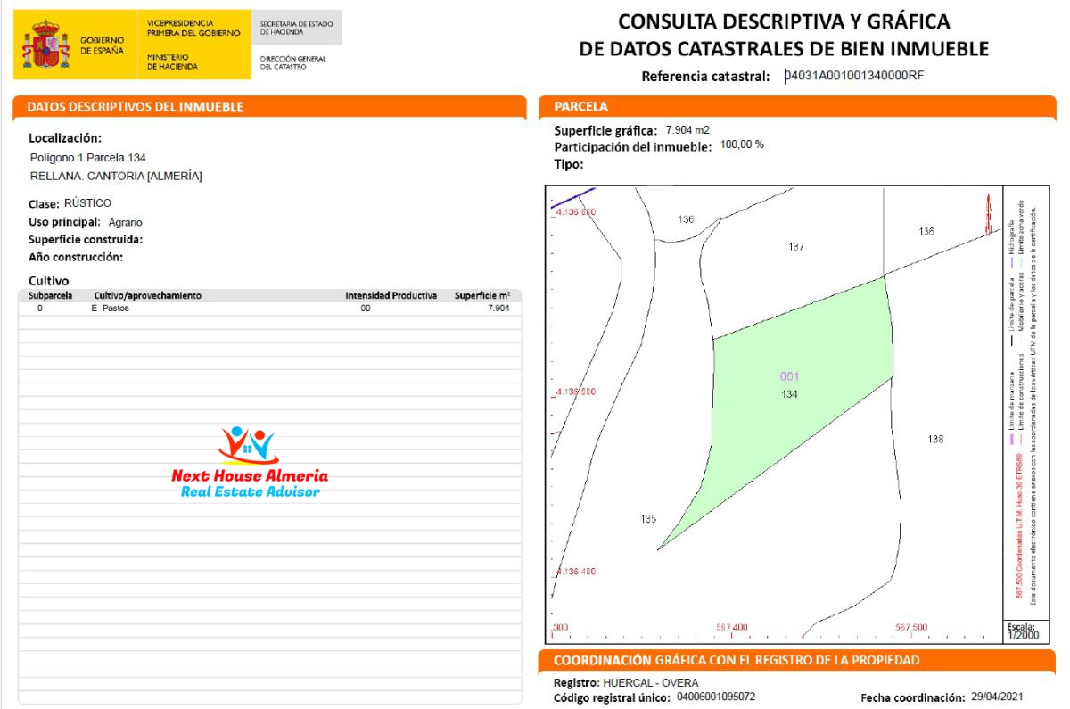 Размер собственного участка для продажи в Almería and surroundings 5