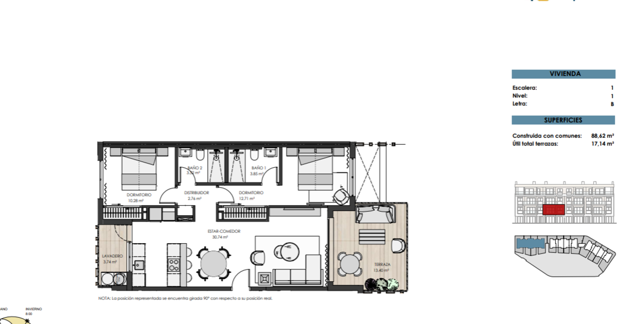 Dachwohnung zum Verkauf in Guardamar and surroundings 7