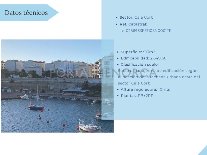Plot en venta en Menorca East 14