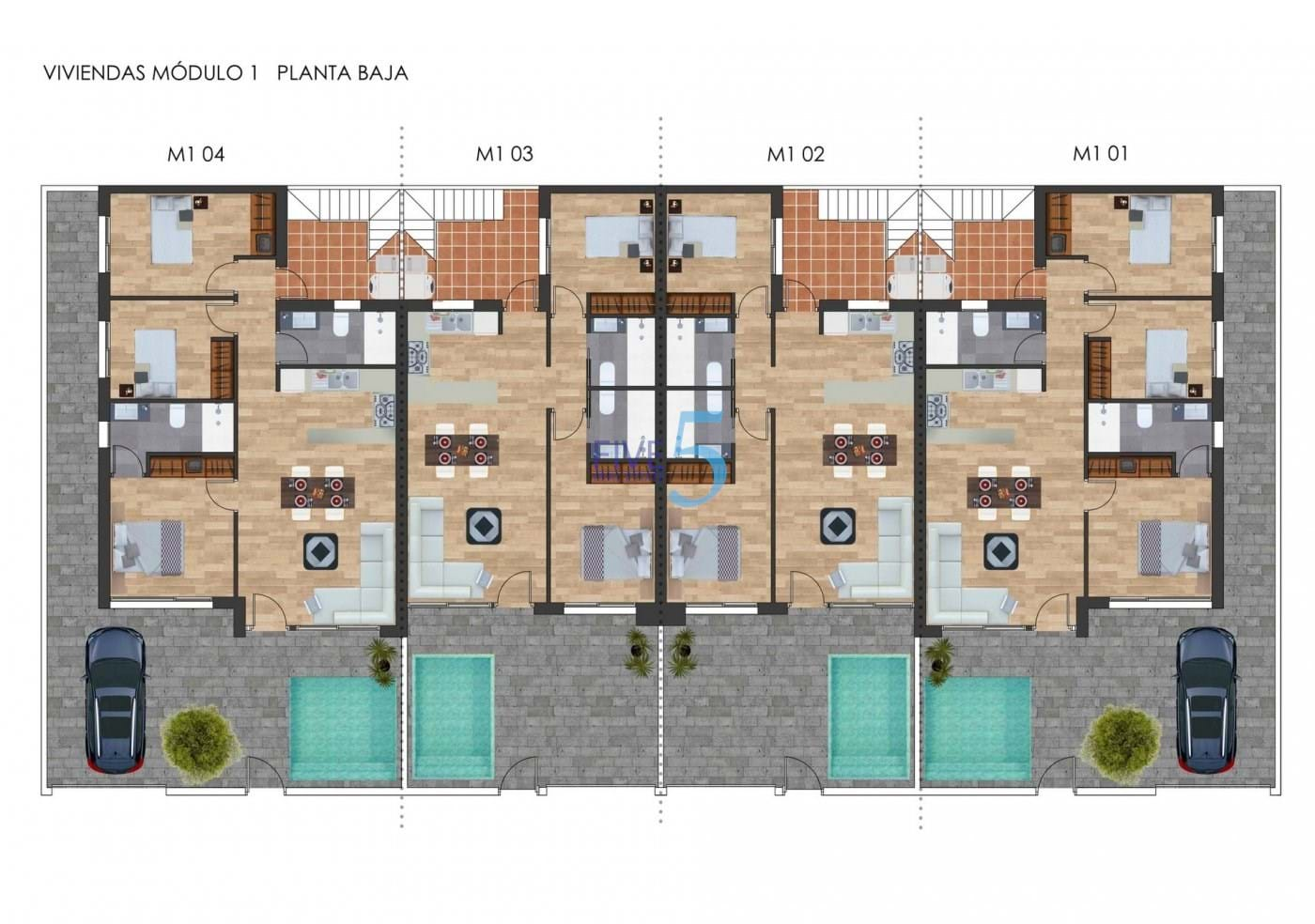 Таунхаус для продажи в Guardamar and surroundings 12