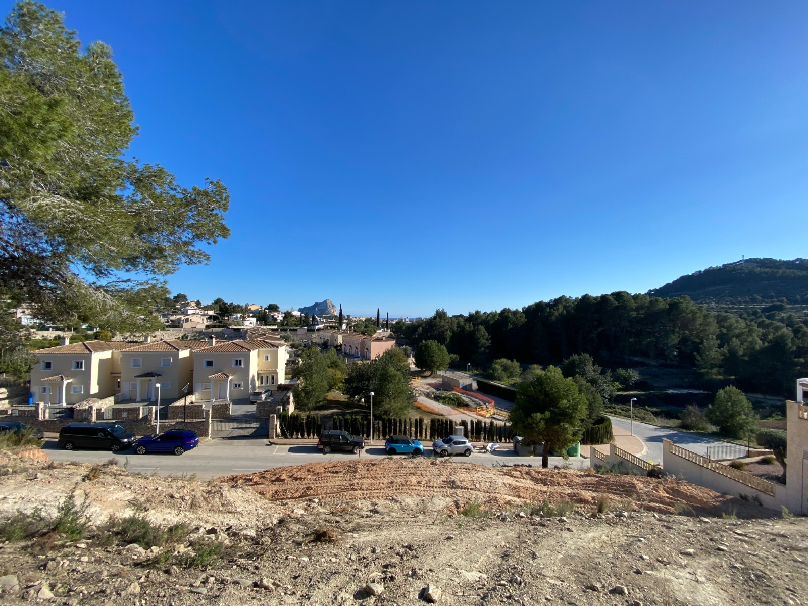 Plot for sale in Calpe 6