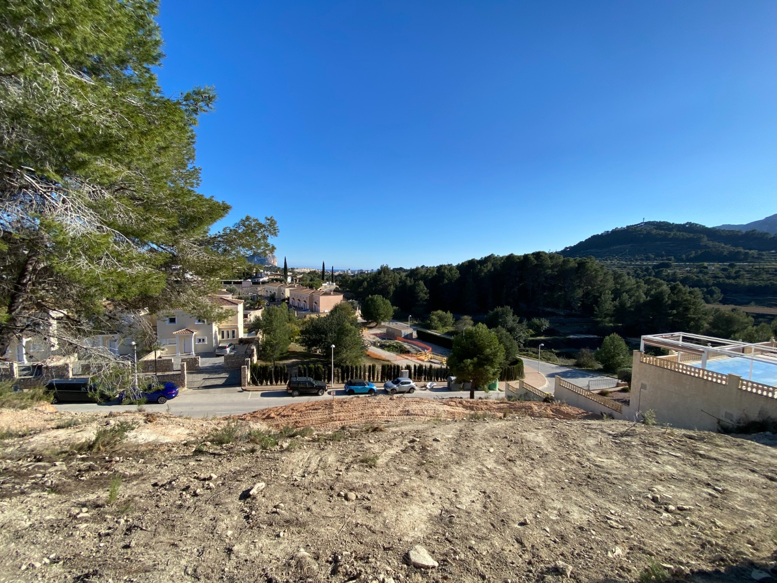 Plot for sale in Calpe 9