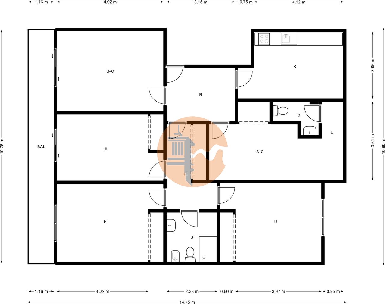 Apartamento en venta en Vila Real de S.A. and Eastern Algarve 28