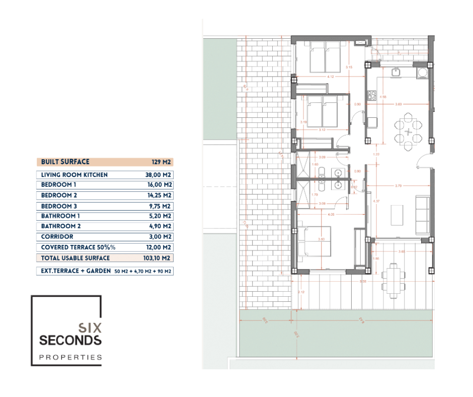 Apartamento en venta en San Pedro del Pinatar and San Javier 14