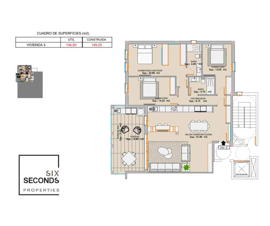 Apartamento en venta en Águilas 15