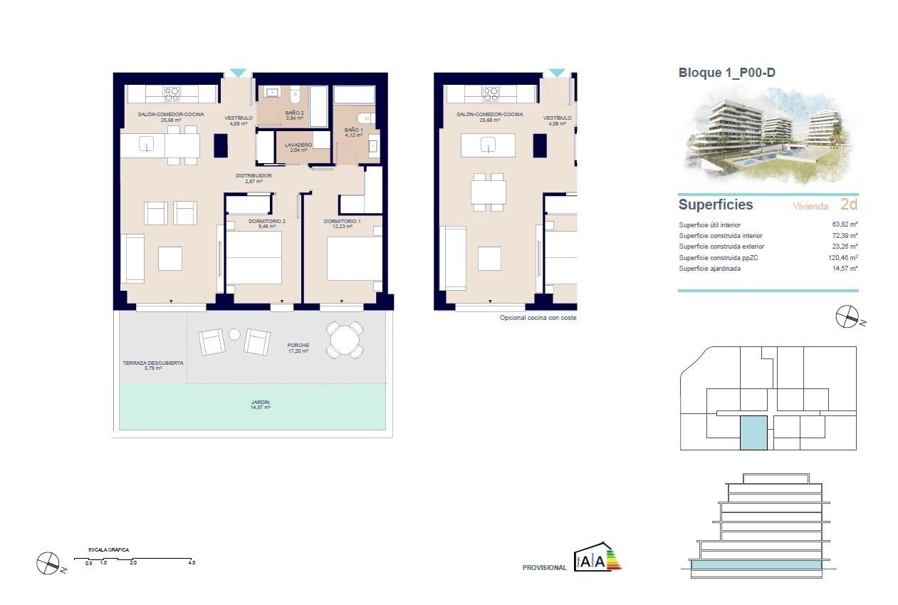 Apartamento en venta en Villajoyosa 15