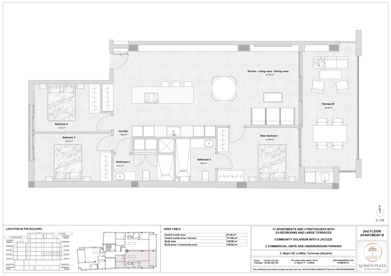 Apartamento en venta en Guardamar and surroundings 9