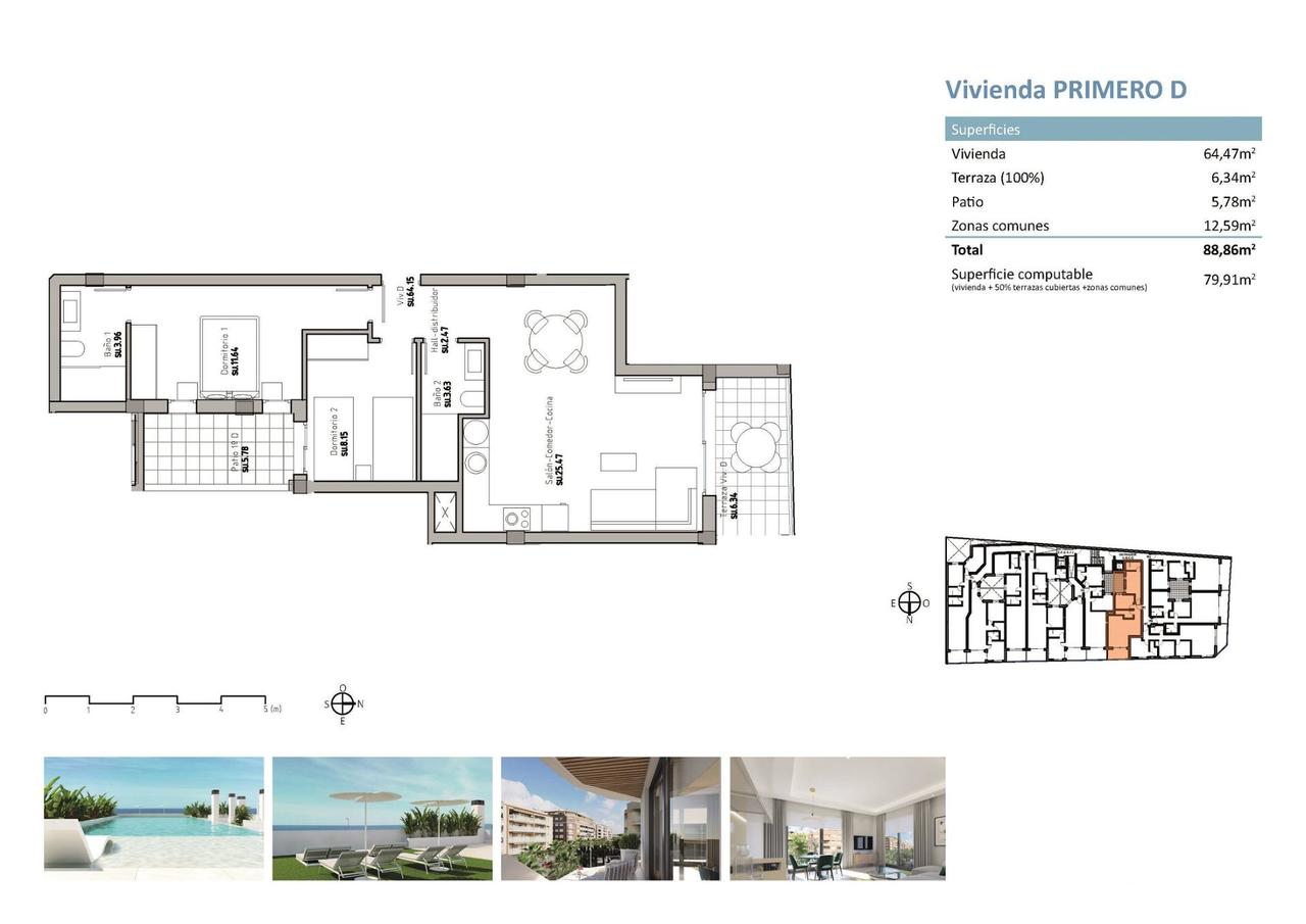 Apartamento en venta en Guardamar and surroundings 20