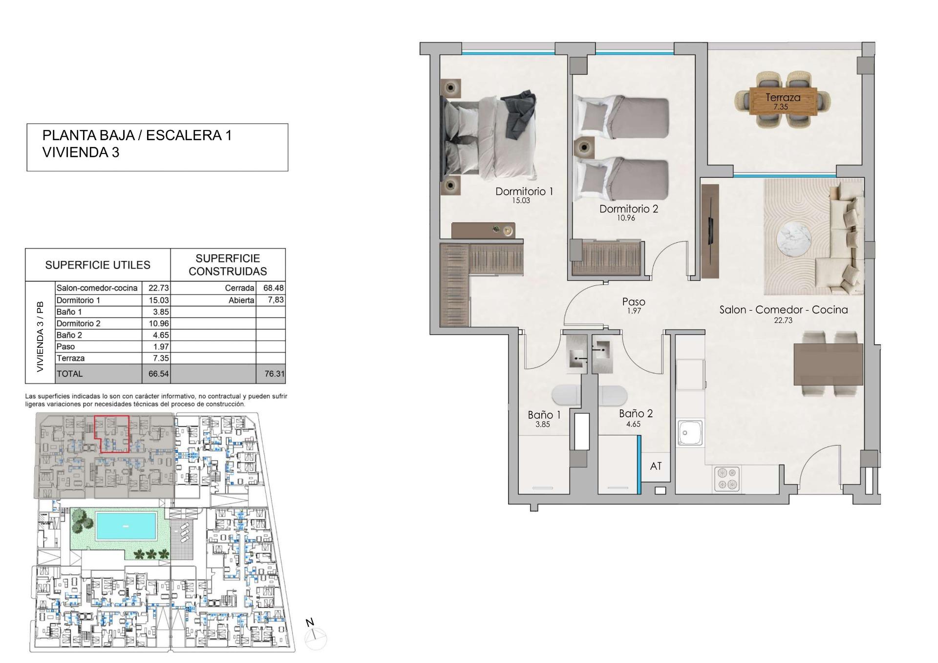 Apartamento en venta en Santa Pola 6