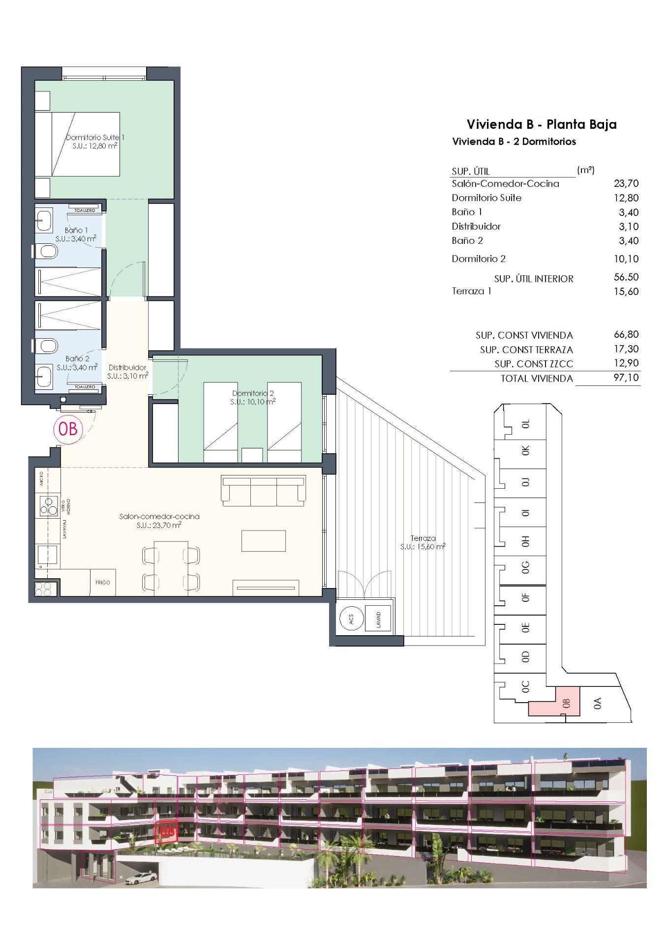 Apartamento en venta en Alicante 33