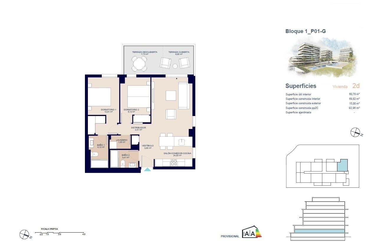 Apartamento en venta en Villajoyosa 15