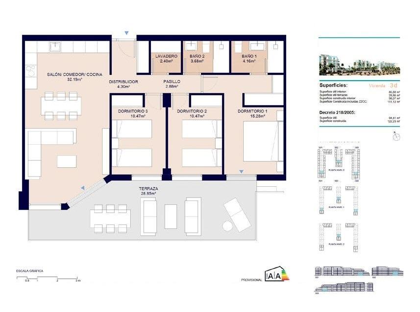 Apartamento en venta en Almerimar and El Ejido 12