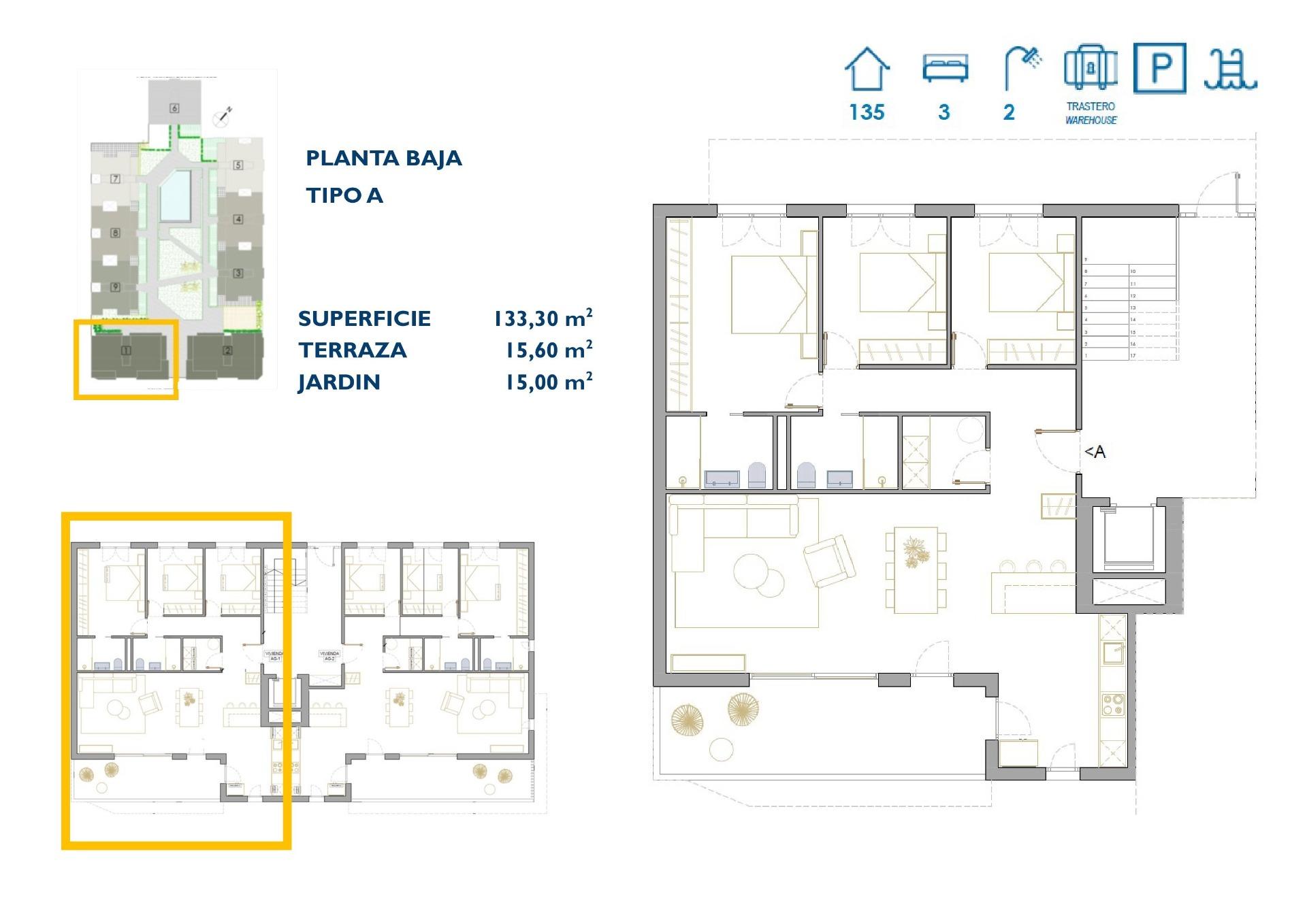 Apartamento en venta en San Pedro del Pinatar and San Javier 5