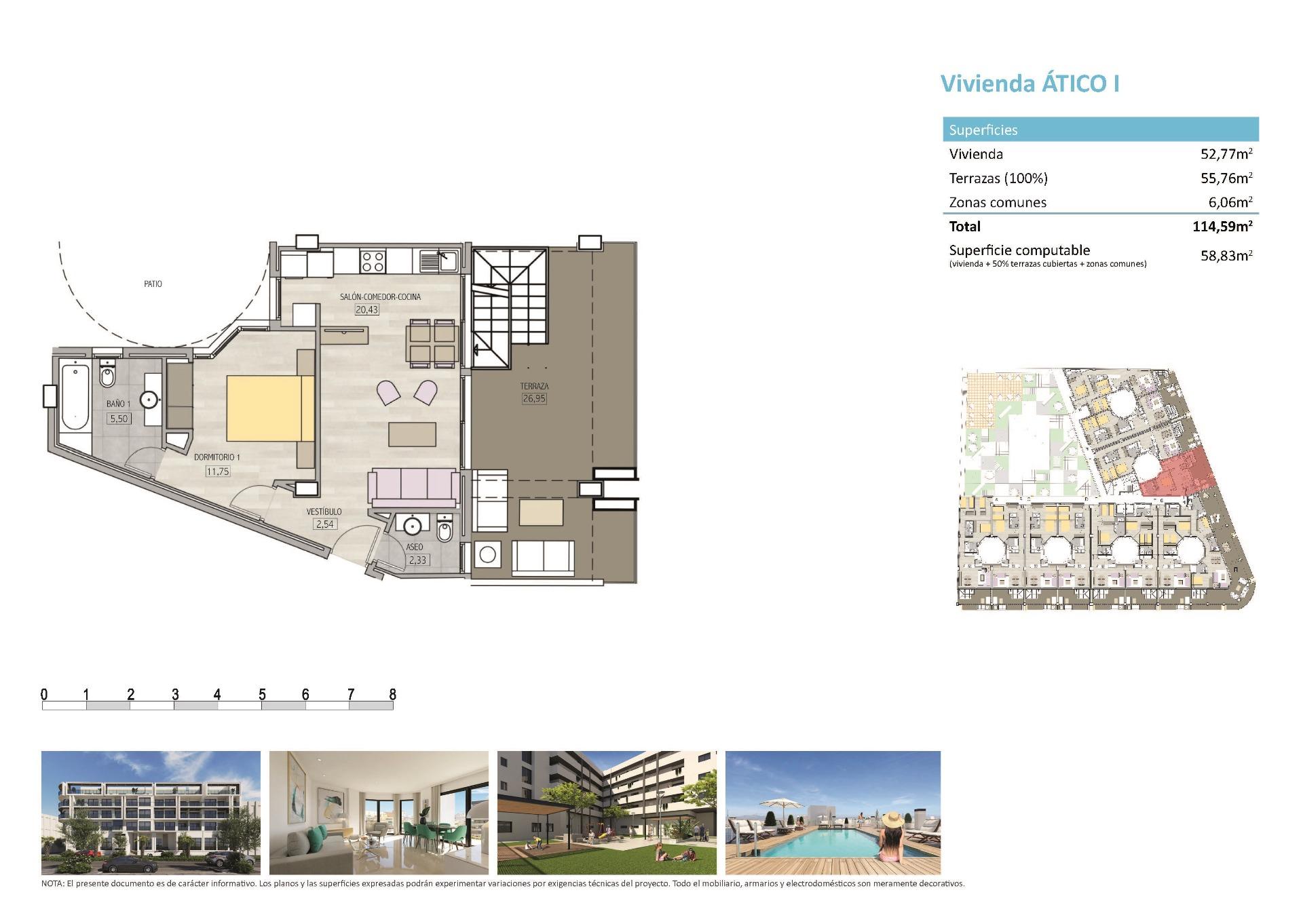 Apartamento en venta en Alicante 15