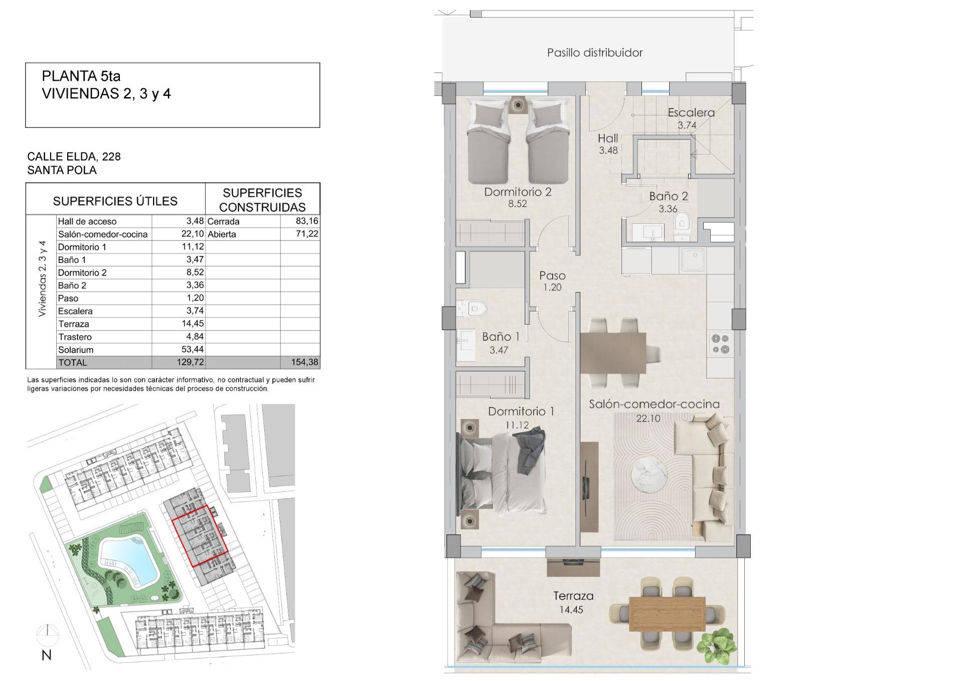 Квартира для продажи в Santa Pola 7