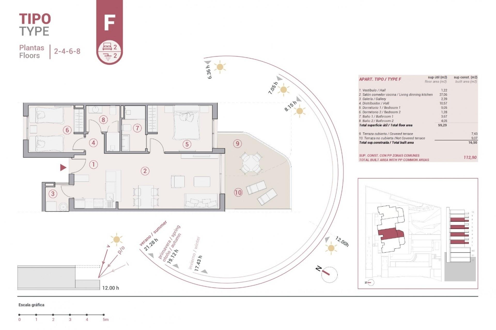 Apartamento en venta en Calpe 8