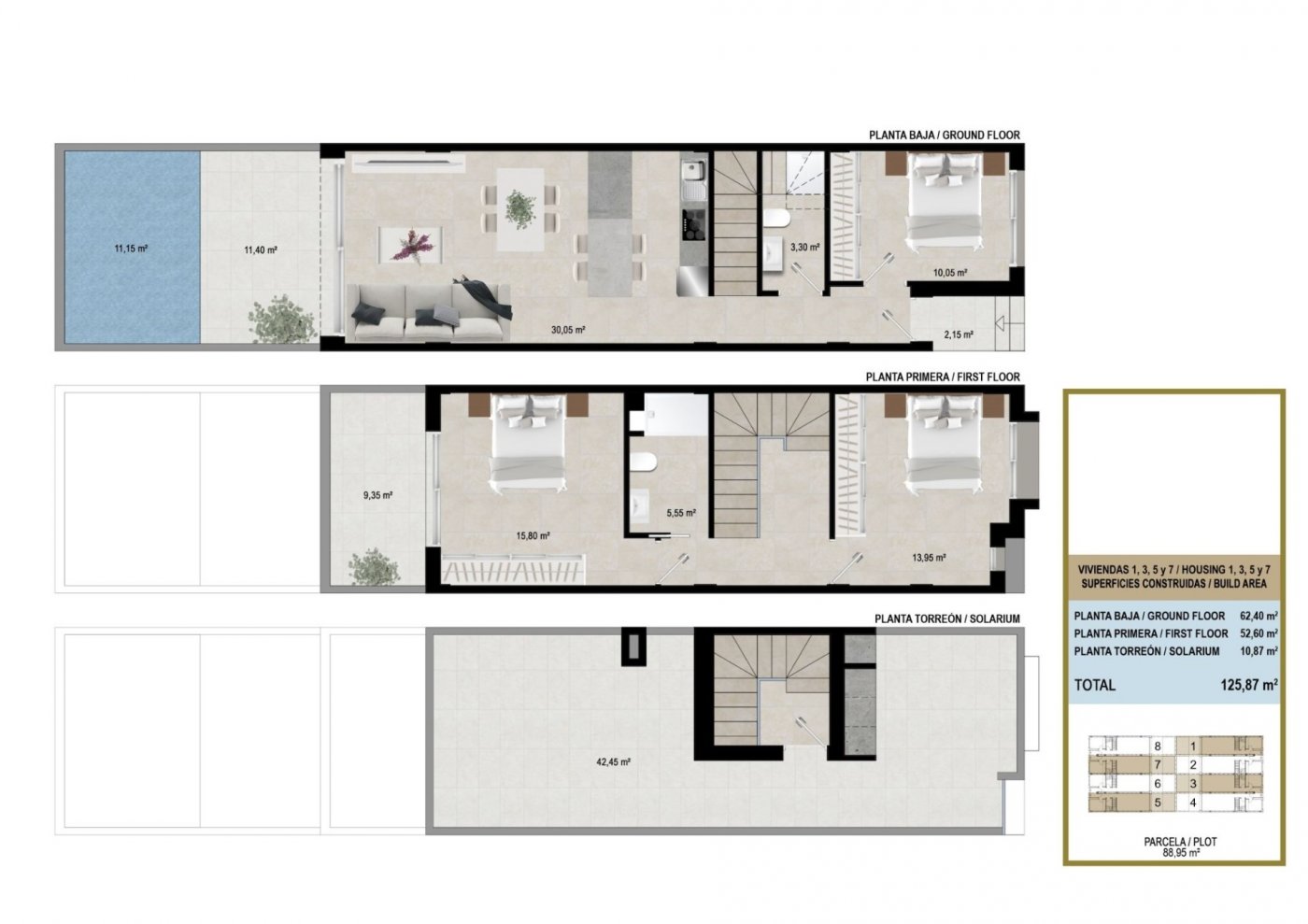 Townhouse na sprzedaż w San Pedro del Pinatar and San Javier 11