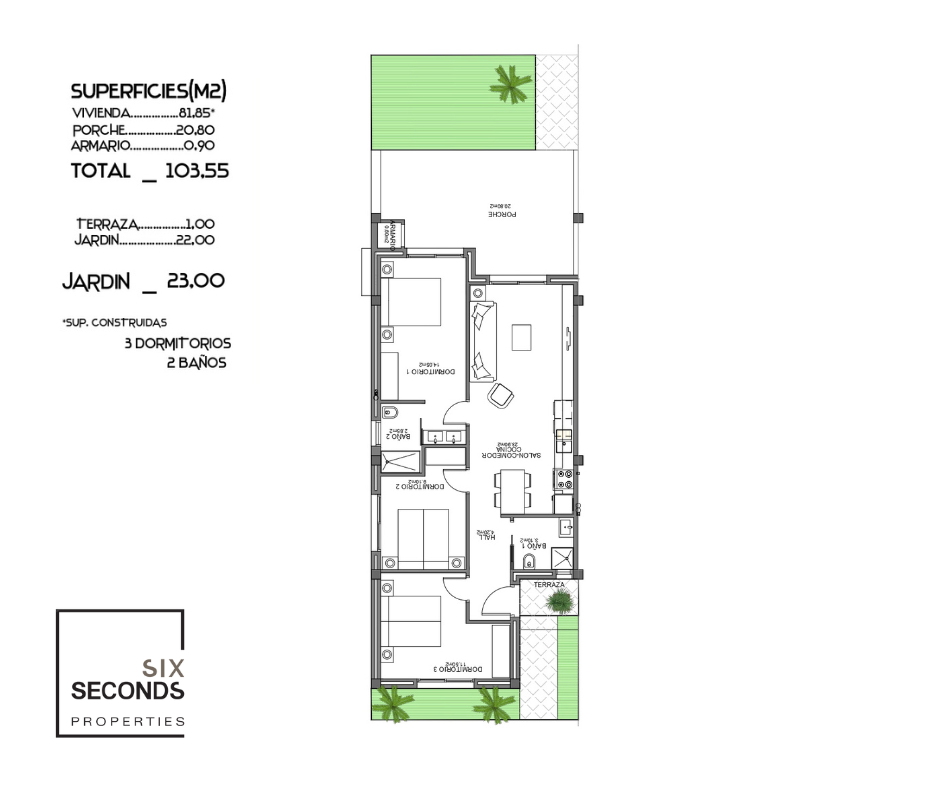 Apartamento en venta en Guardamar and surroundings 15