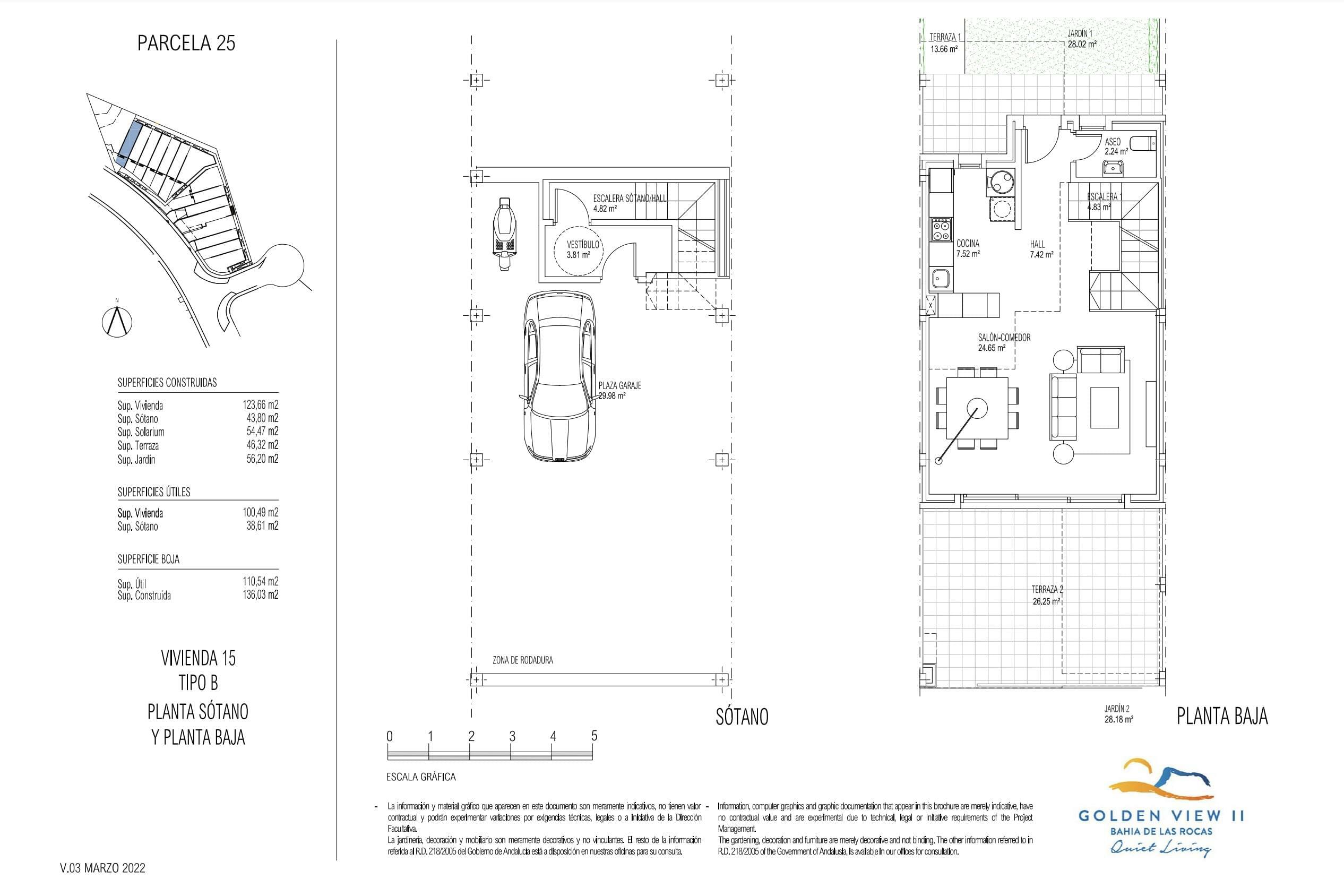 Adosada en venta en Manilva 13