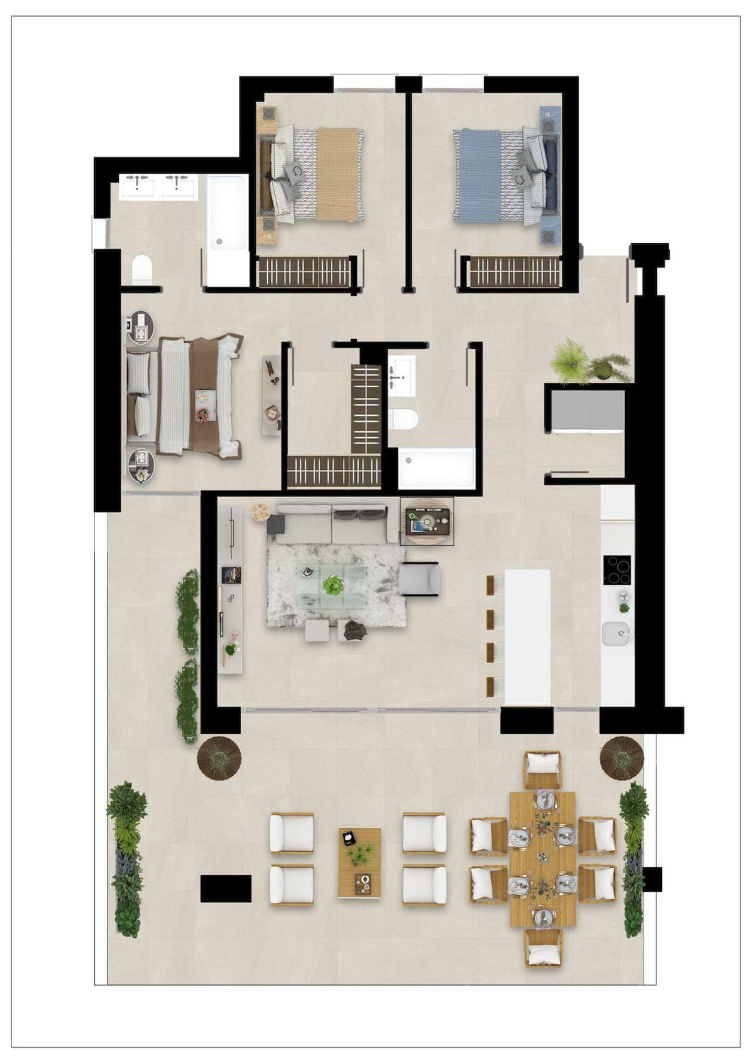 Apartamento en venta en Sotogrande 24