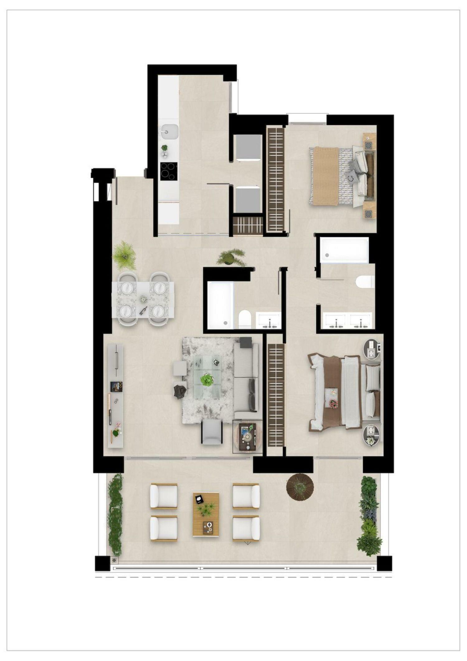 Apartamento en venta en Sotogrande 24