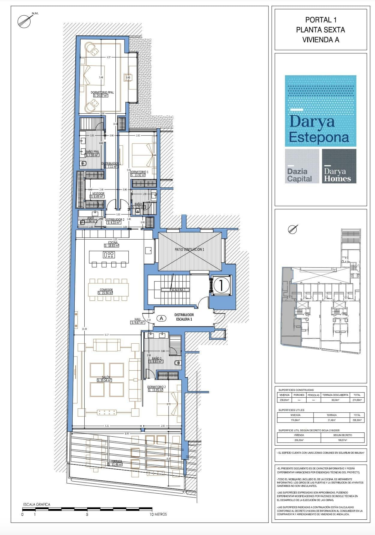 Dachwohnung zum Verkauf in Estepona 2