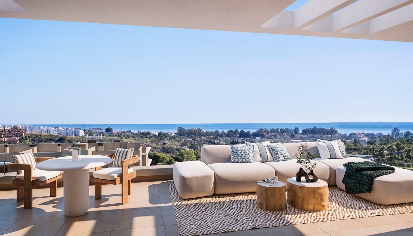 Penthouse te koop in Estepona 3