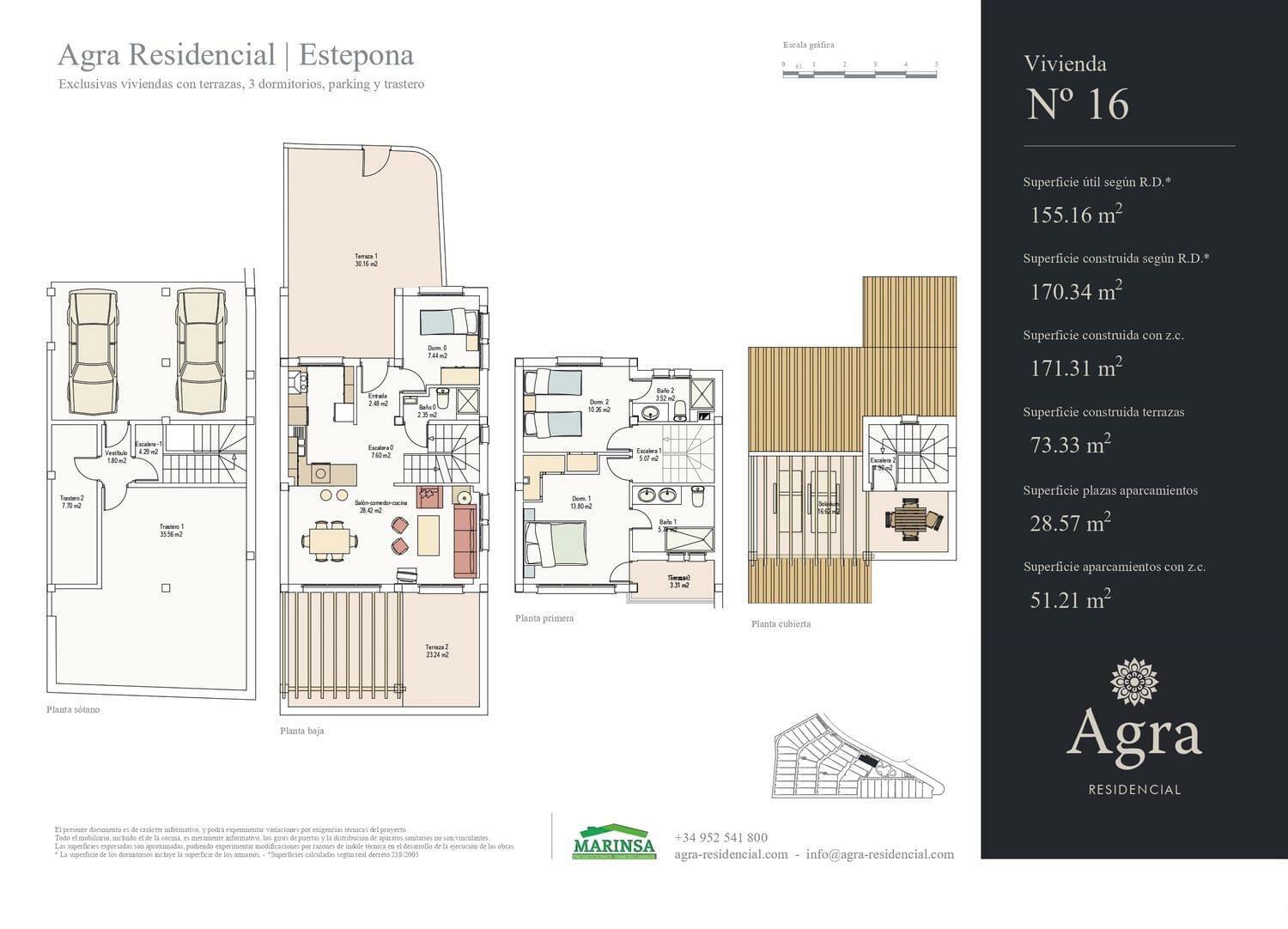 Таунхаус для продажи в Estepona 14