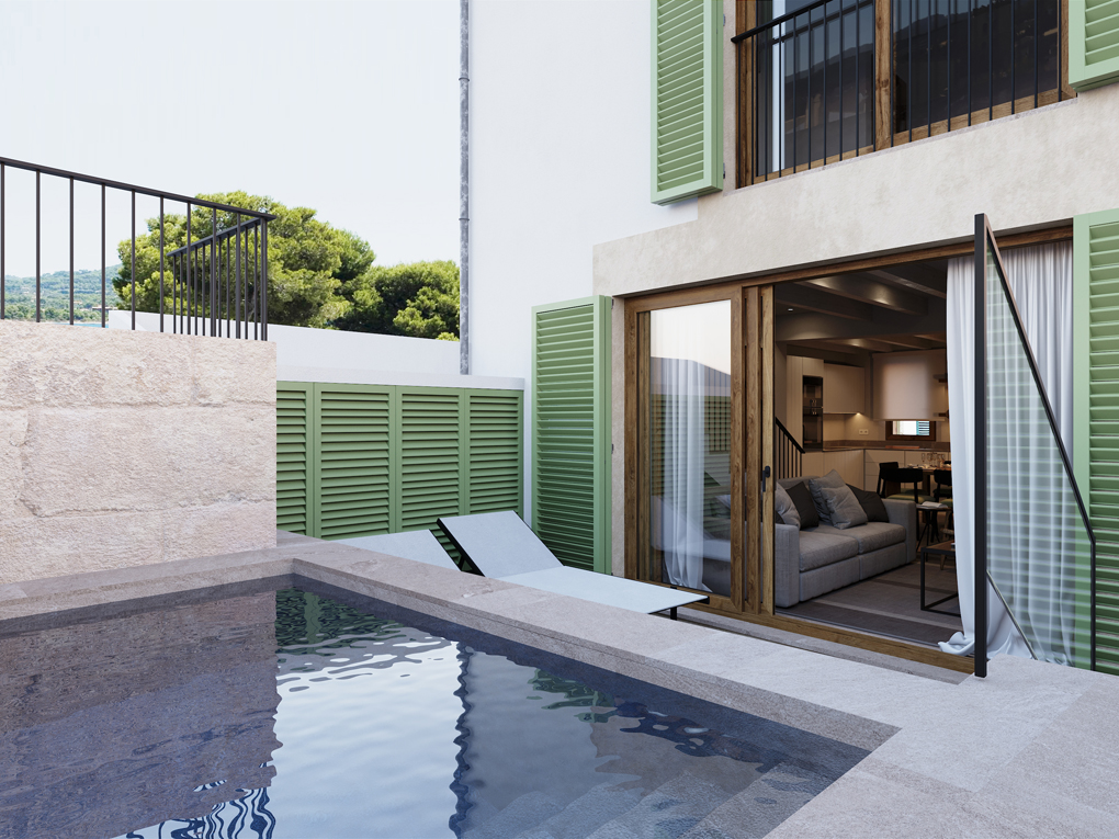 Adosada en venta en Mallorca North 3