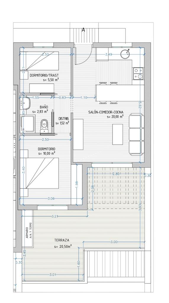 Apartamento en venta en Mojacar är Roquetas de Mar 21