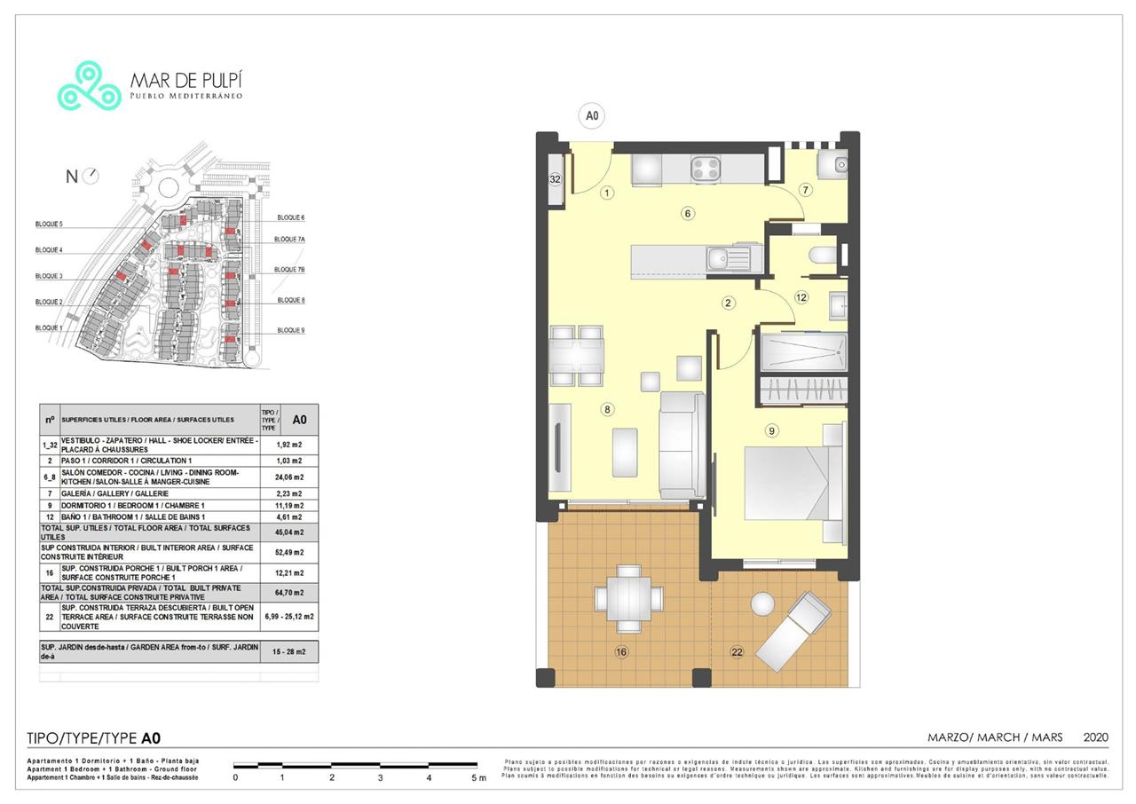 Apartamento en venta en Vera and surroundings 5