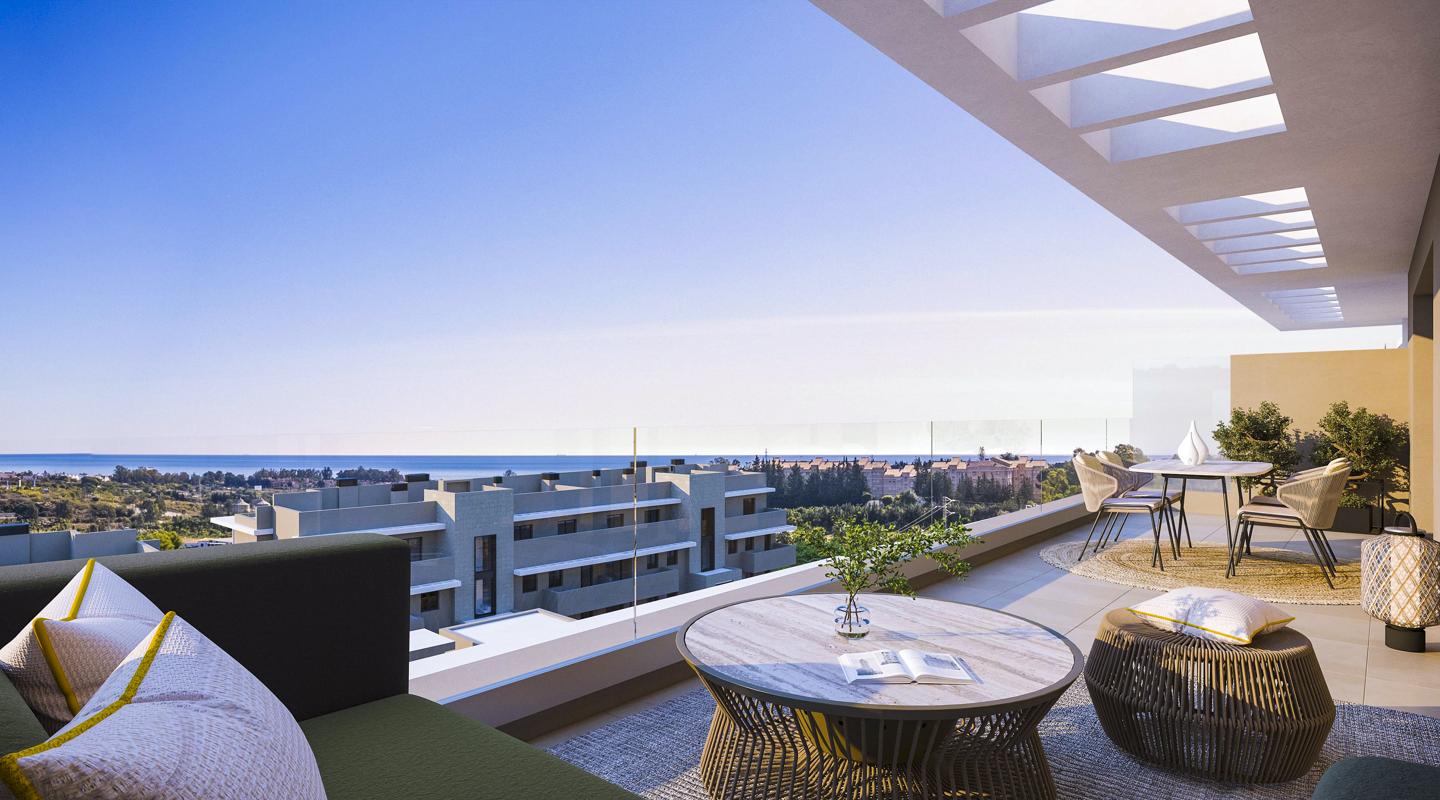 Penthouse te koop in Estepona 1