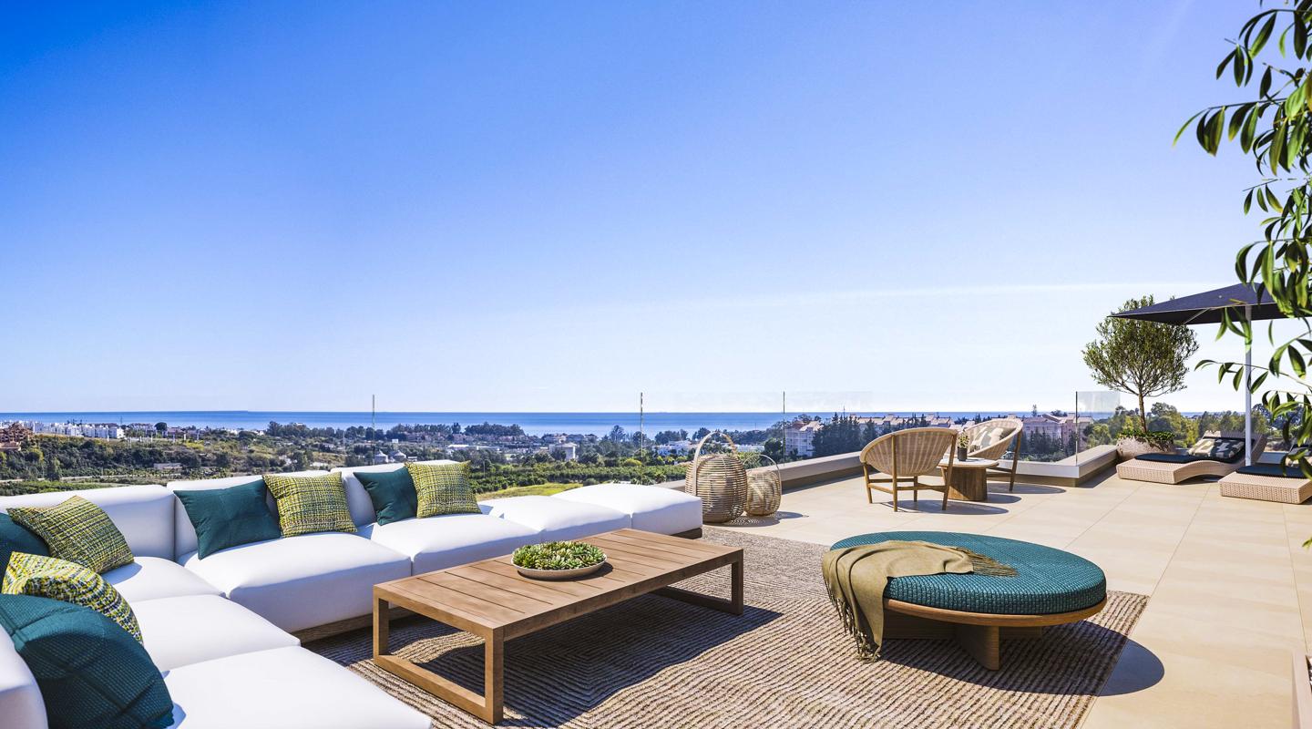 Penthouse te koop in Estepona 3