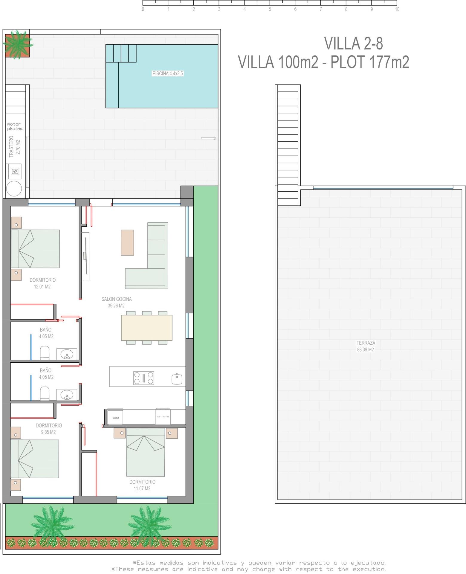 Villa till salu i San Pedro del Pinatar and San Javier 15