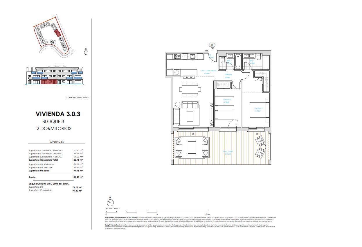 Квартира для продажи в Casares 13