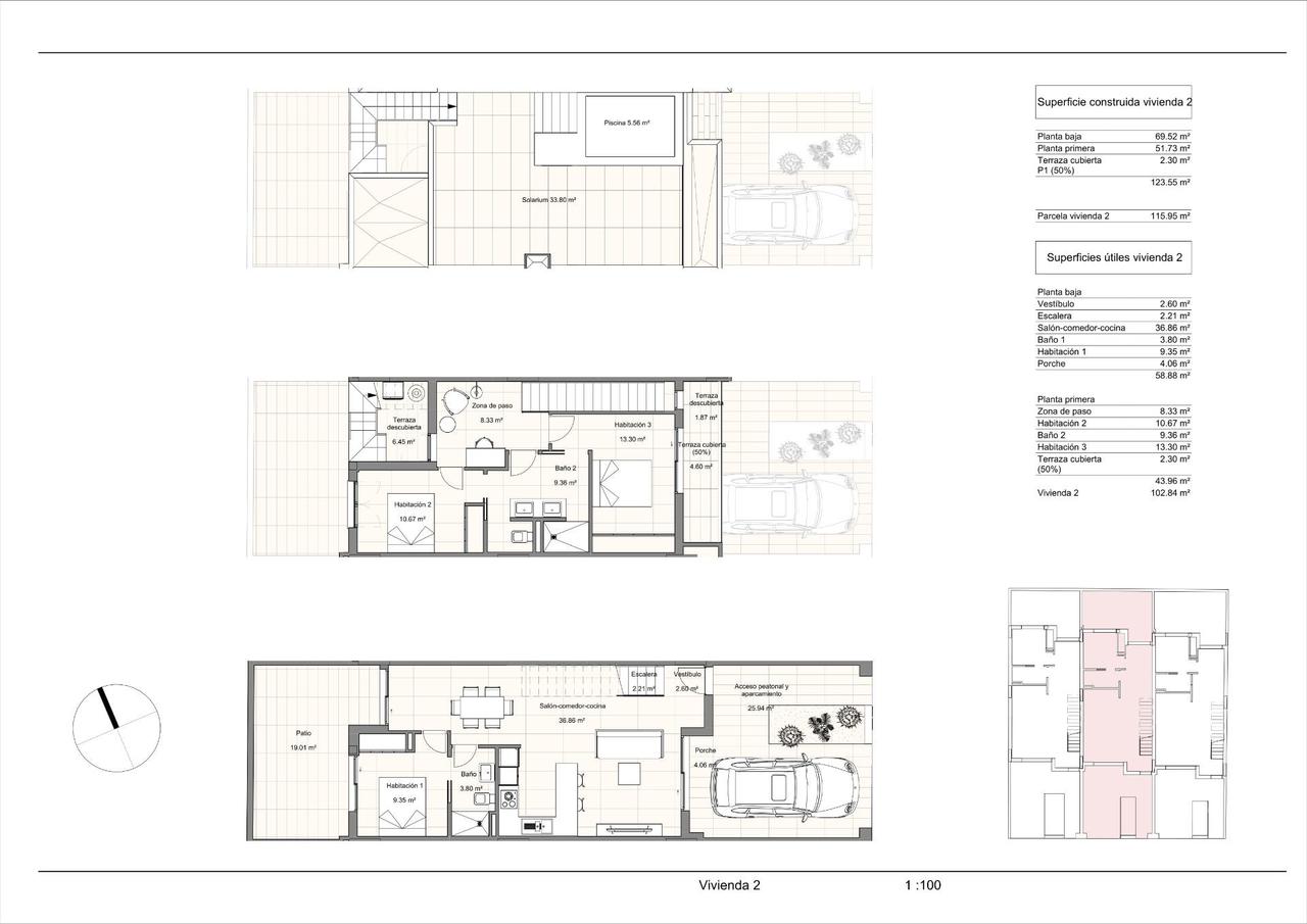 Adosada en venta en Guardamar and surroundings 16