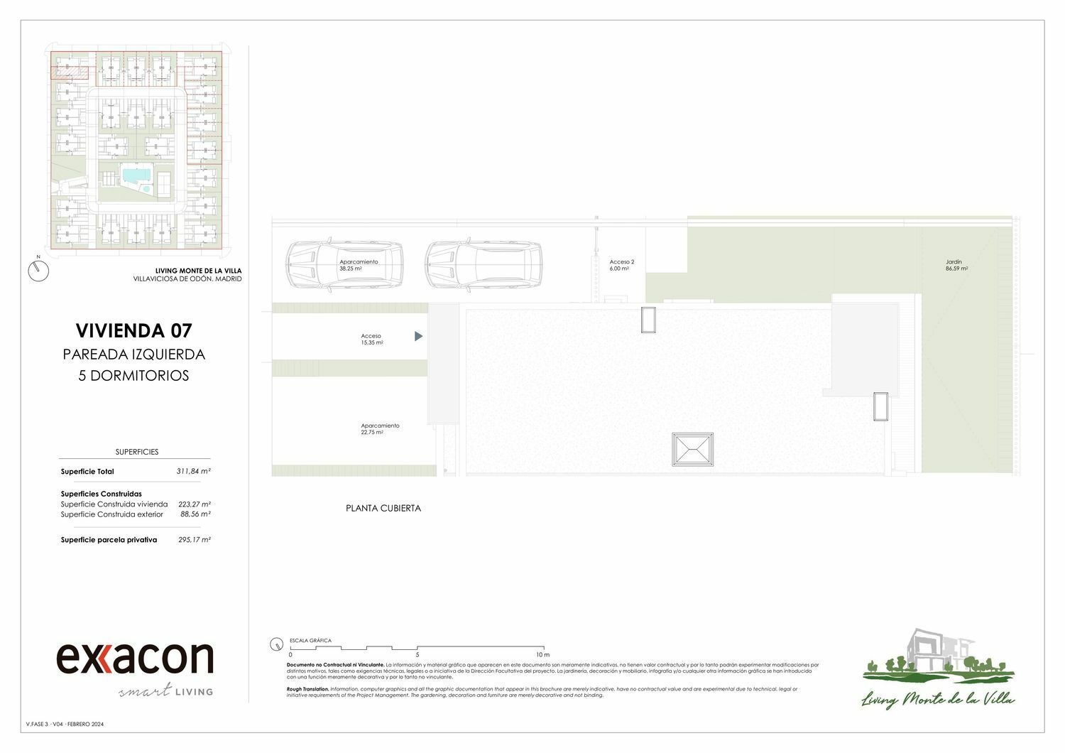 Adosada en venta en Around Madrid 22