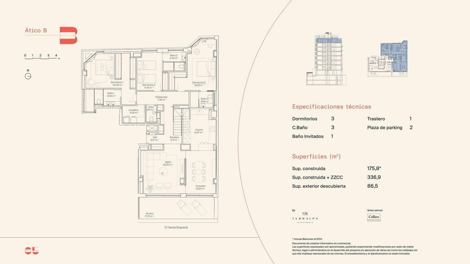 Apartament na sprzedaż w Madrid City 13