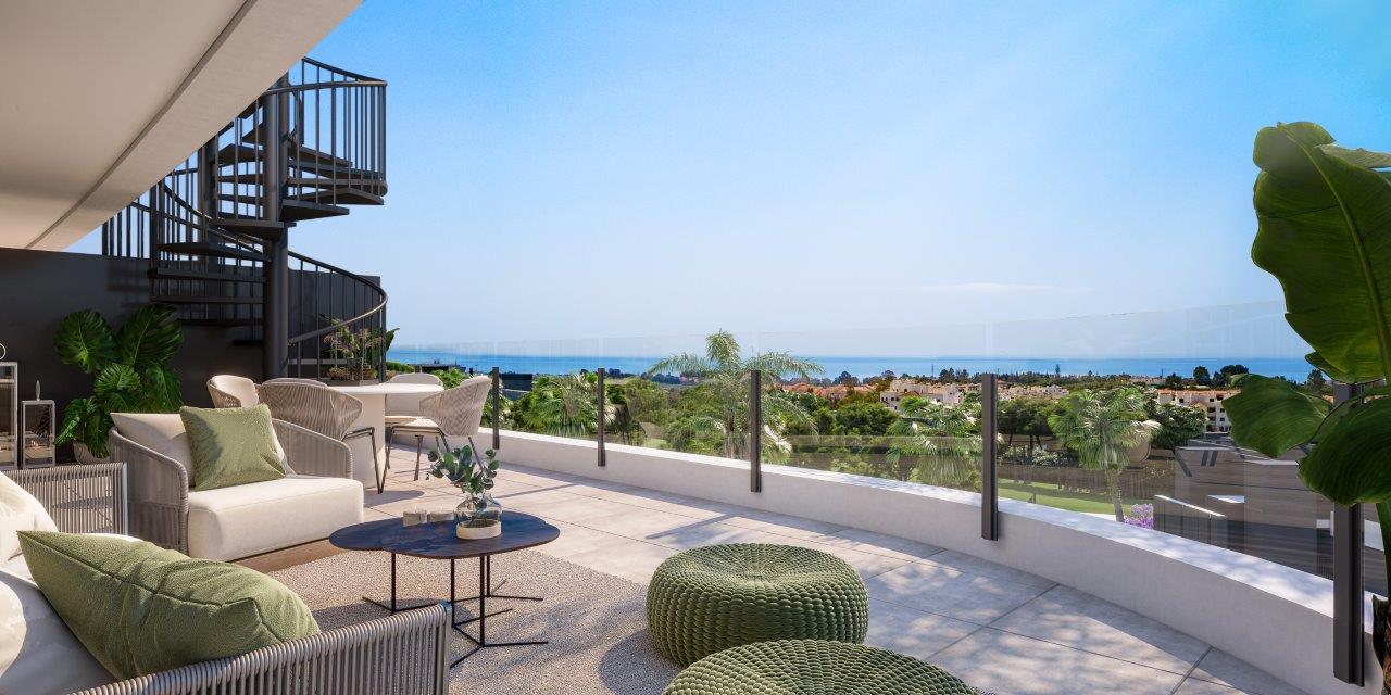 Penthouse te koop in Estepona 4