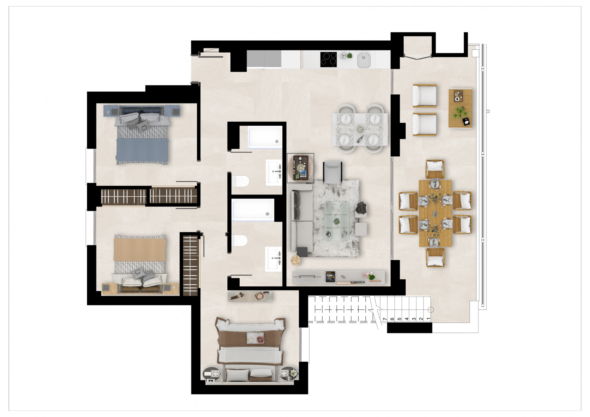 Apartamento en venta en Mijas 30