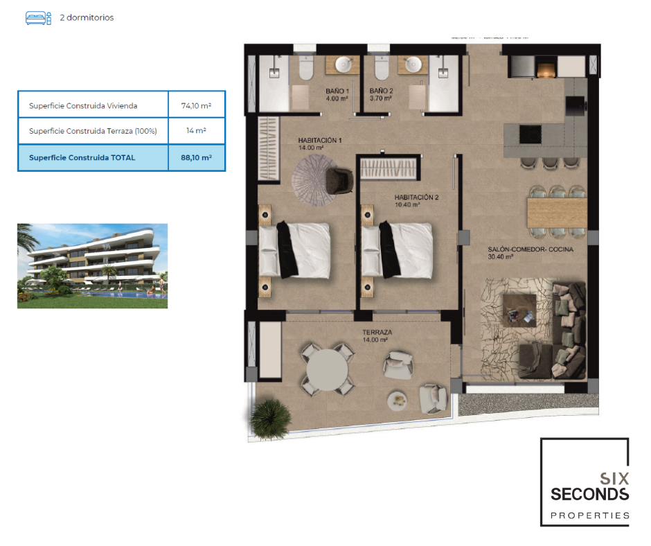 Apartamento en venta en Alicante 20